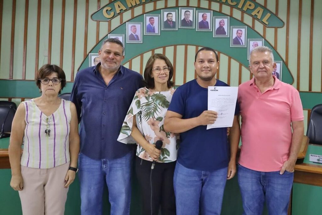 Posse Concursados Educação Câmara Municipal de Pontalina